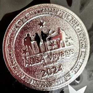 A B B A  2024 LONDON  Medallion Pin